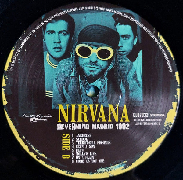 Nevermind Madrid 1992 (Live Radio Broadcast)(VINYL) | Mint (M) Mint (M)