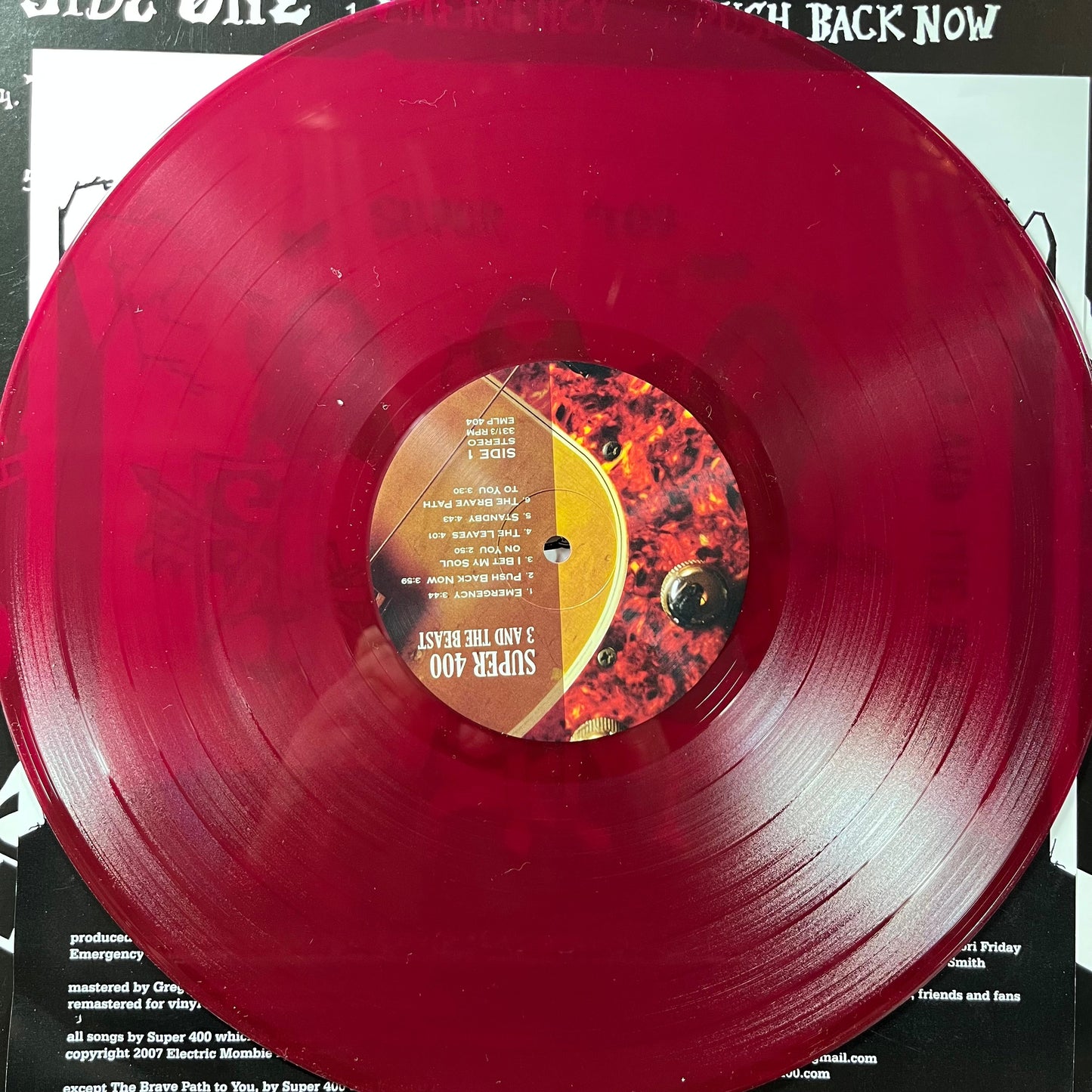 3 And The Beast (RED VINYL) | Near Mint (NM) Mint (M)