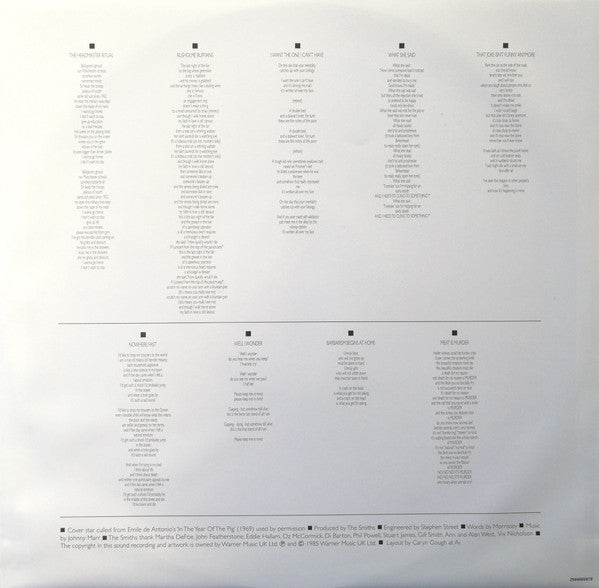 Meat Is Murder | Mint (M)- X Vinyl Record