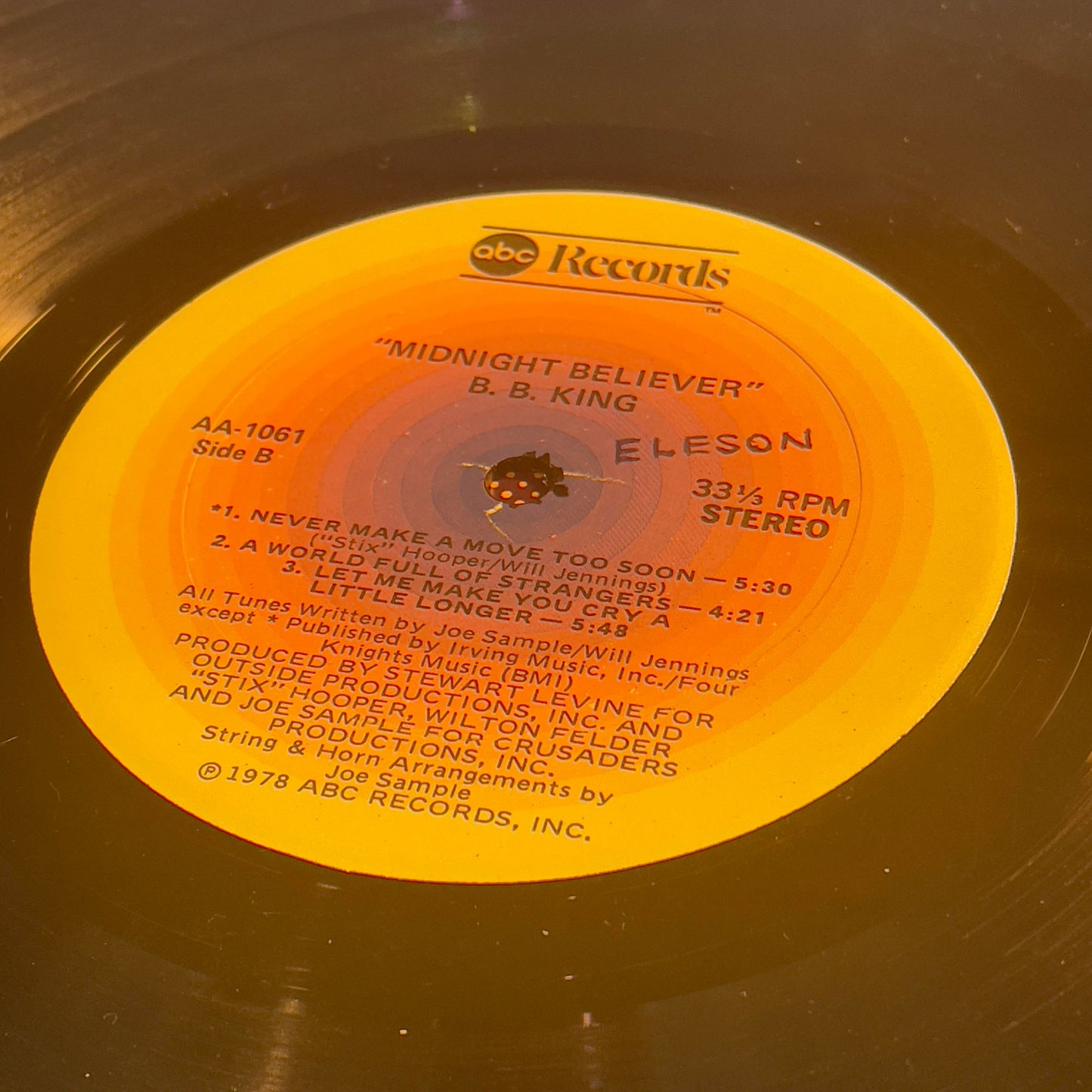 Midnight Believer (VINYL) | Very Good Plus (VG+) Excellent (EX)