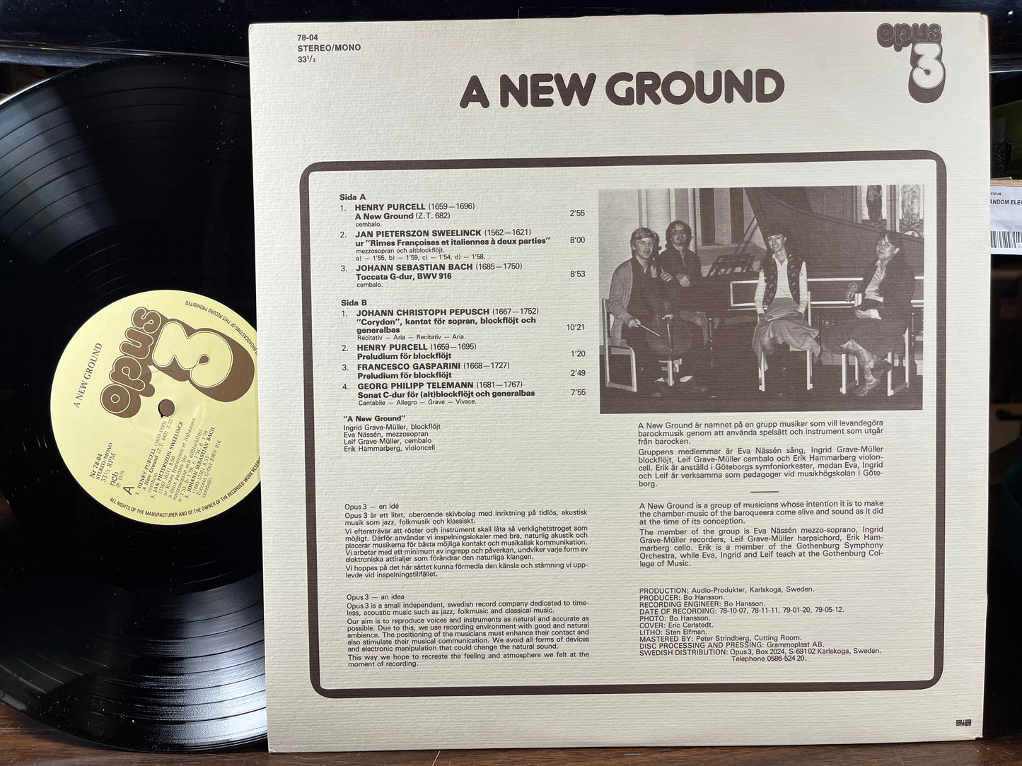 A New Ground (VINYL) | Near Mint (NM) Near Mint (NM)