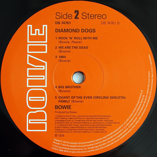 Diamond Dogs | Mint (M) Mint (M)