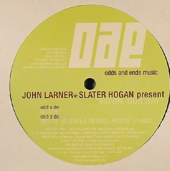 Movin' Our Way | Very Good Plus (VG+) Generic