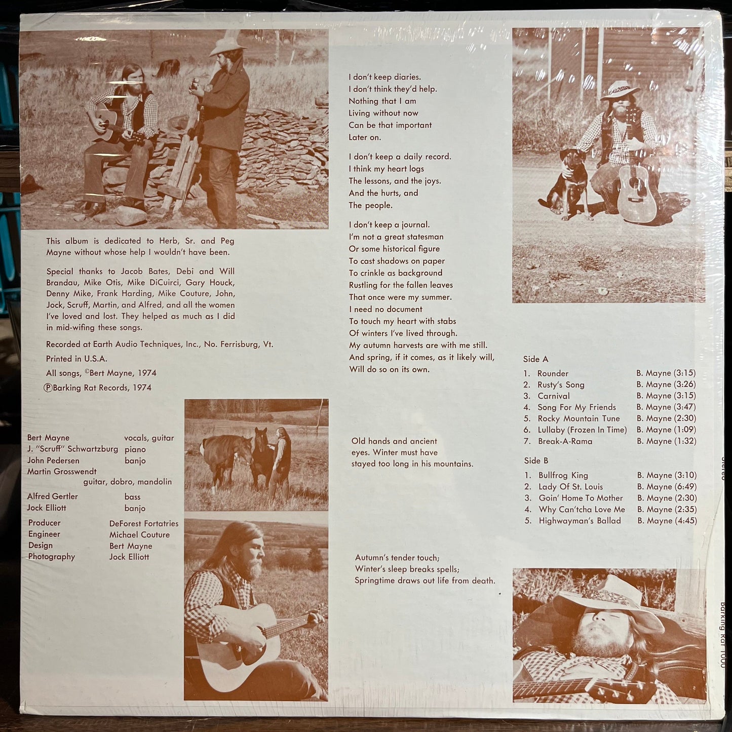 Alternate Plan "B" (VINYL) | Mint (M) Mint (M)