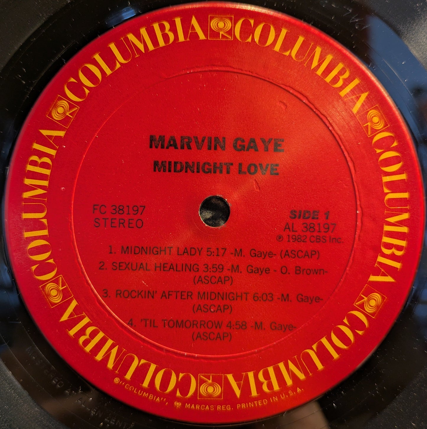 Midnight Love (VINYL) | Excellent+ (EX+) Excellent+ (EX+)