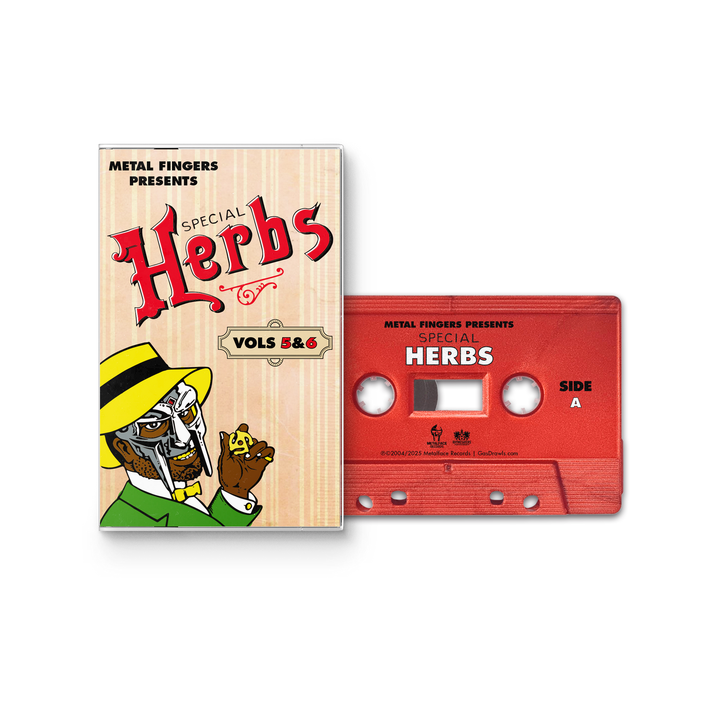 Metal Fingers Presents: Special Herbs Vol. 5 & 6 *PRE-ORDER 9/5/25*(CASS) | Mint (M) Mint (M)