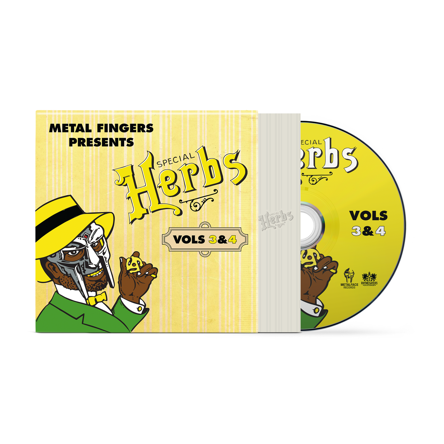 Metal Fingers Presents: Special Herbs Vol. 3 & 4 *PRE-ORDER 9/5/25*(CD) | Mint (M) Mint (M)