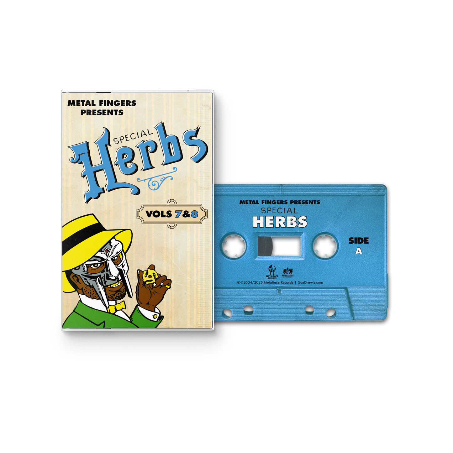 Metal Fingers Presents: Special Herbs Vol. 7 & 8 *PRE-ORDER 9/5/25*(CASS) | Mint (M) Mint (M)