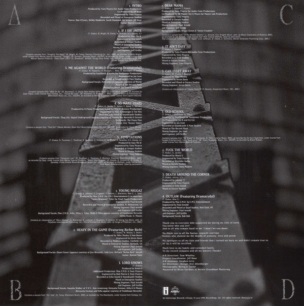 Me Against The World | Mint (M) Mint (M)- X Vinyl Record