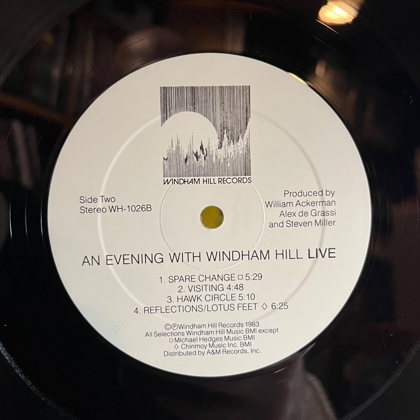 An Evening With Windham Hill Live (VINYL) | Excellent (EX) Near Mint (NM)- X Vinyl Record