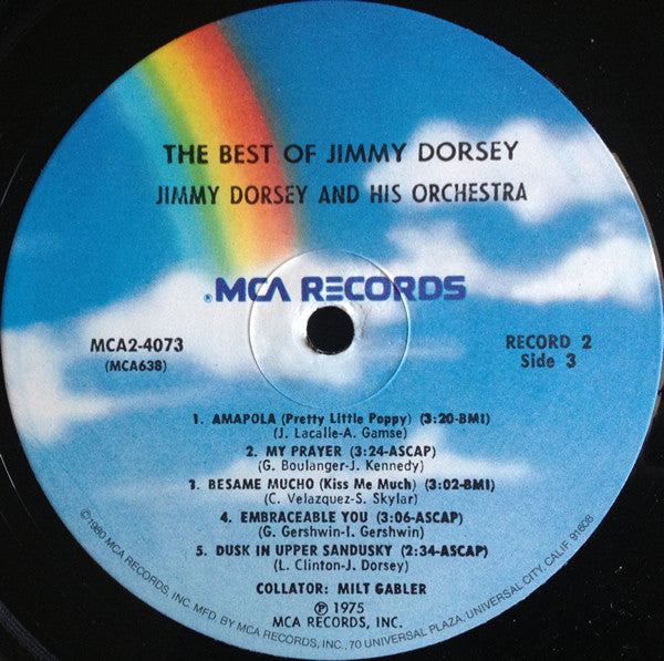 The Best Of Jimmy Dorsey | Near Mint (NM) Very Good Plus (VG+)