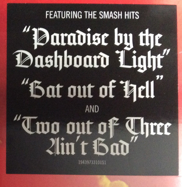 Bat Out Of Hell (VINYL) | Mint (M) Mint (M)