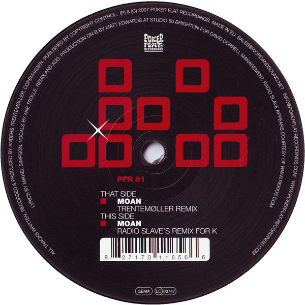 Moan (VINYL) | Mint (M) Mint (M)