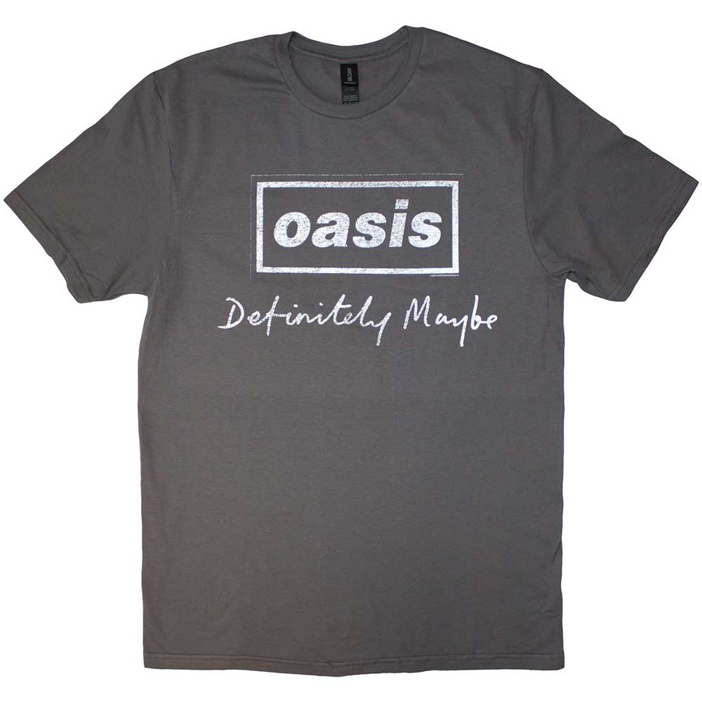 Definitely Maybe Distressed Text Logo | Men's |