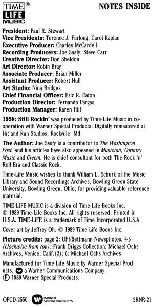 1958 Still Rockin' *CD* | Mint (M) Mint (M)