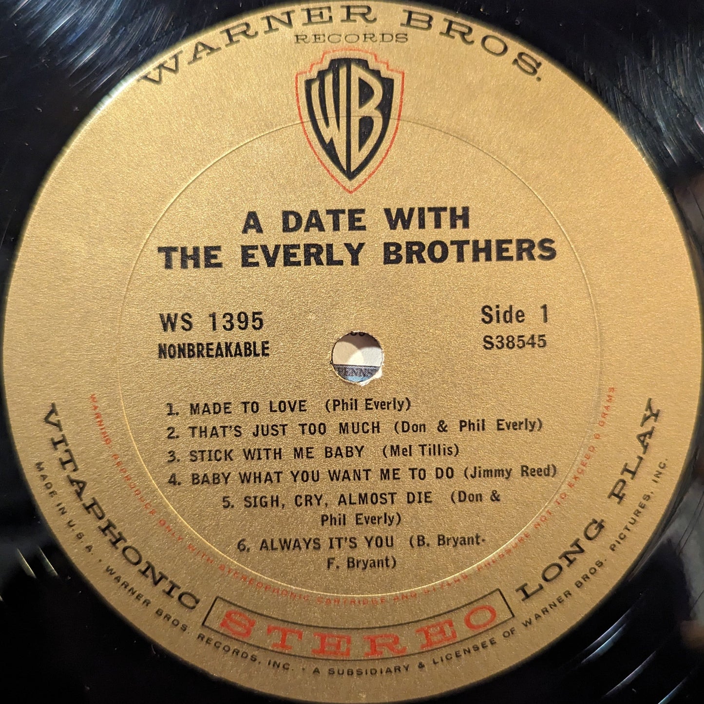 A Date With The Everly Brothers | Near Mint (NM) Near Mint (NM)