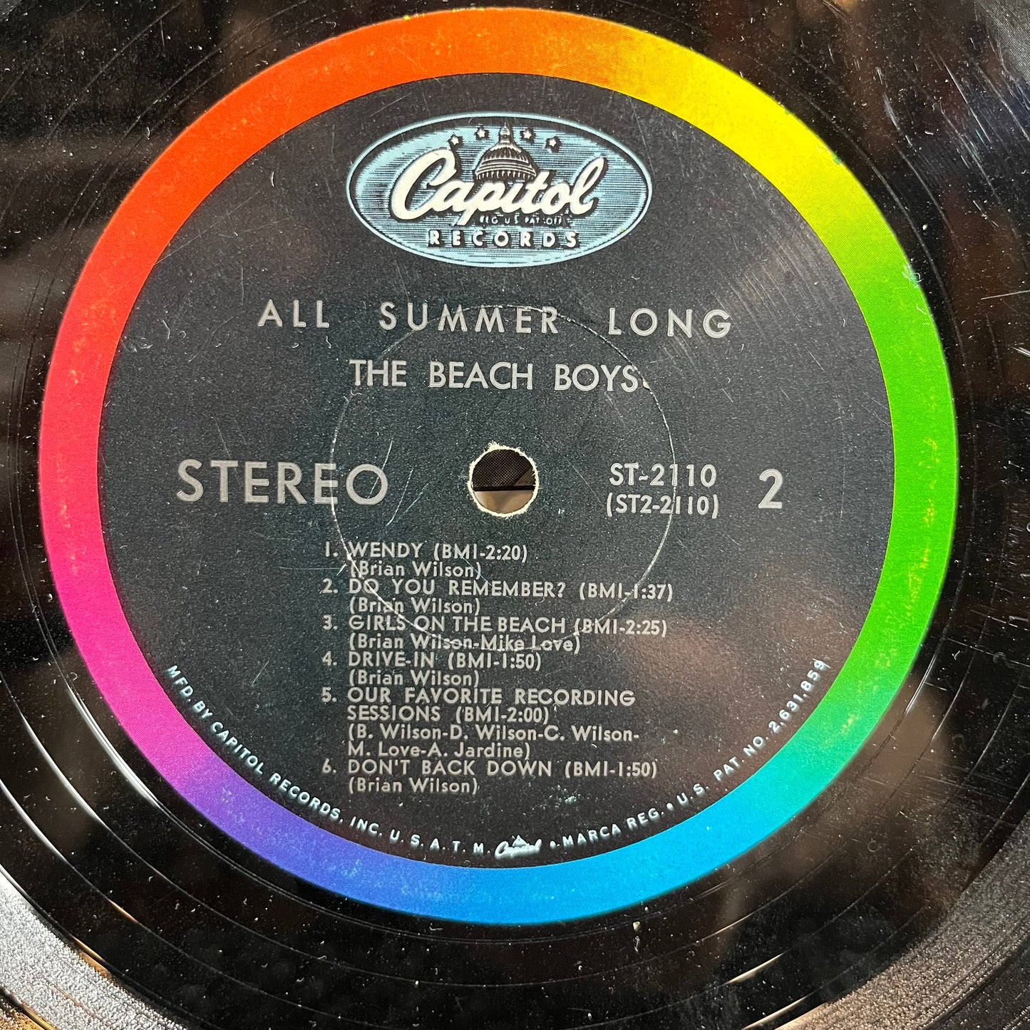 All Summer Long (VINYL) | Very Good (VG) Very Good Plus (VG+)