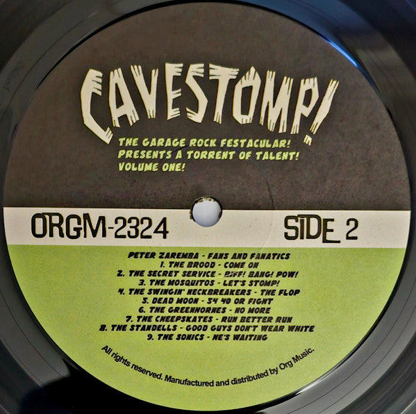 Cavestomp! The Garage Rock Festacular! Presents A Torrent Of Talent! Volume One! | Mint (M) Mint (M)