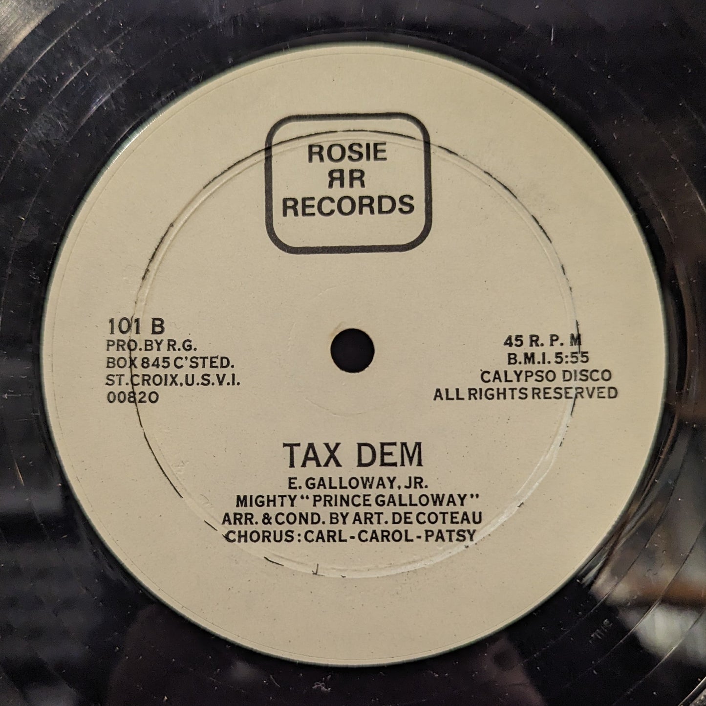 Calypso Disco '83 | Excellent (EX) Excellent (EX)