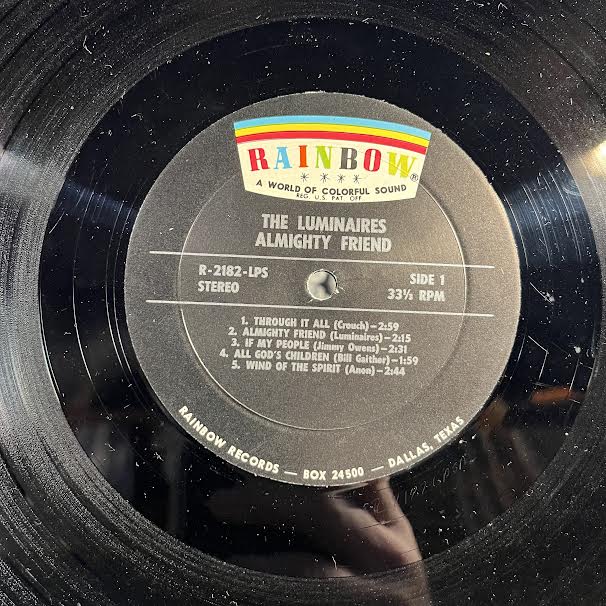 Almighty Friend (VINYL) | Excellent (EX) Very Good Plus (VG+)