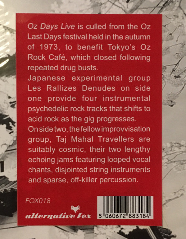 OZ Days Live 1973 | Mint (M) Mint (M)