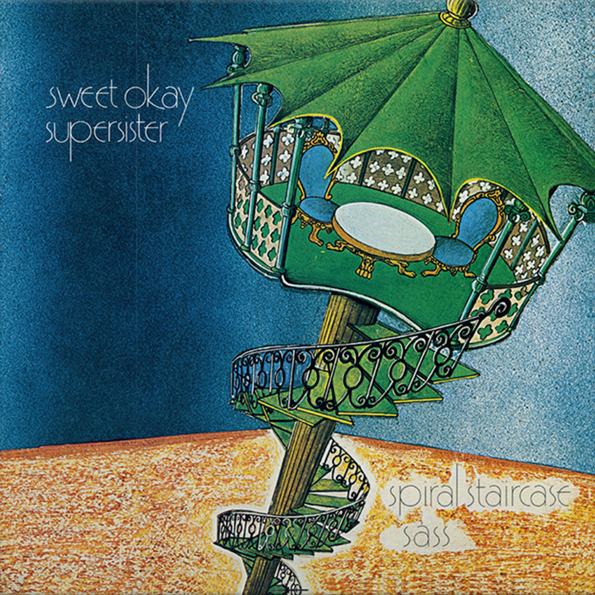 Spiral Staircase Sass (MOV | PRE-ORDER: 03/07/2025 / CRYSTAL CLEAR VINYL) | Mint (M) Mint (M)