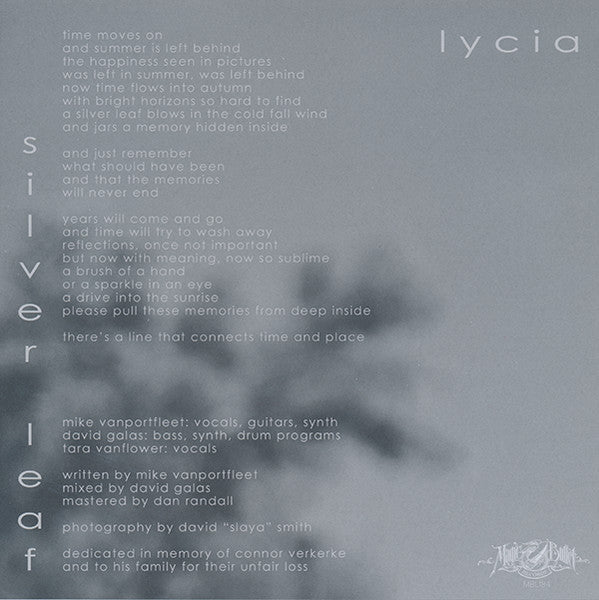 Low Crimes / Silver Leaf (VINYL 7") | Mint (M) Mint (M)