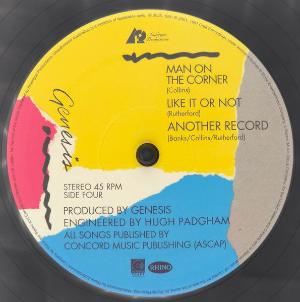 Abacab (2xVINYL 45RPM) | Mint (M) Mint (M)