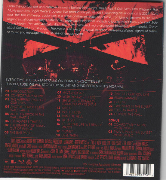 This Is Not A Drill (Live From Prague The Movie)(BLU-RAY) |- X Vinyl Record