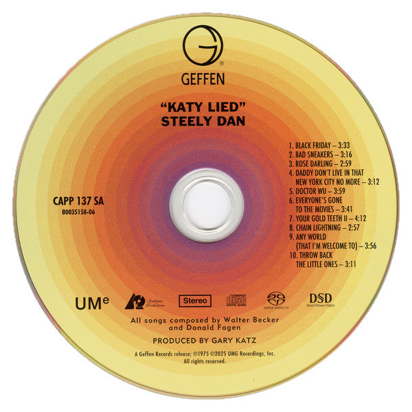 Katy Lied (SACD) | Mint (M) Mint (M)