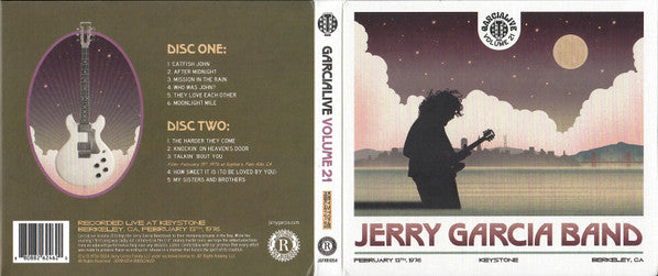 Garcia Live Volume 21 (February 13th, 1976 Keystone, Berkeley CA) *CD* | Mint (M) Mint (M)