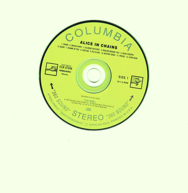 Alice In Chains | Near Mint (NM) Near Mint (NM)