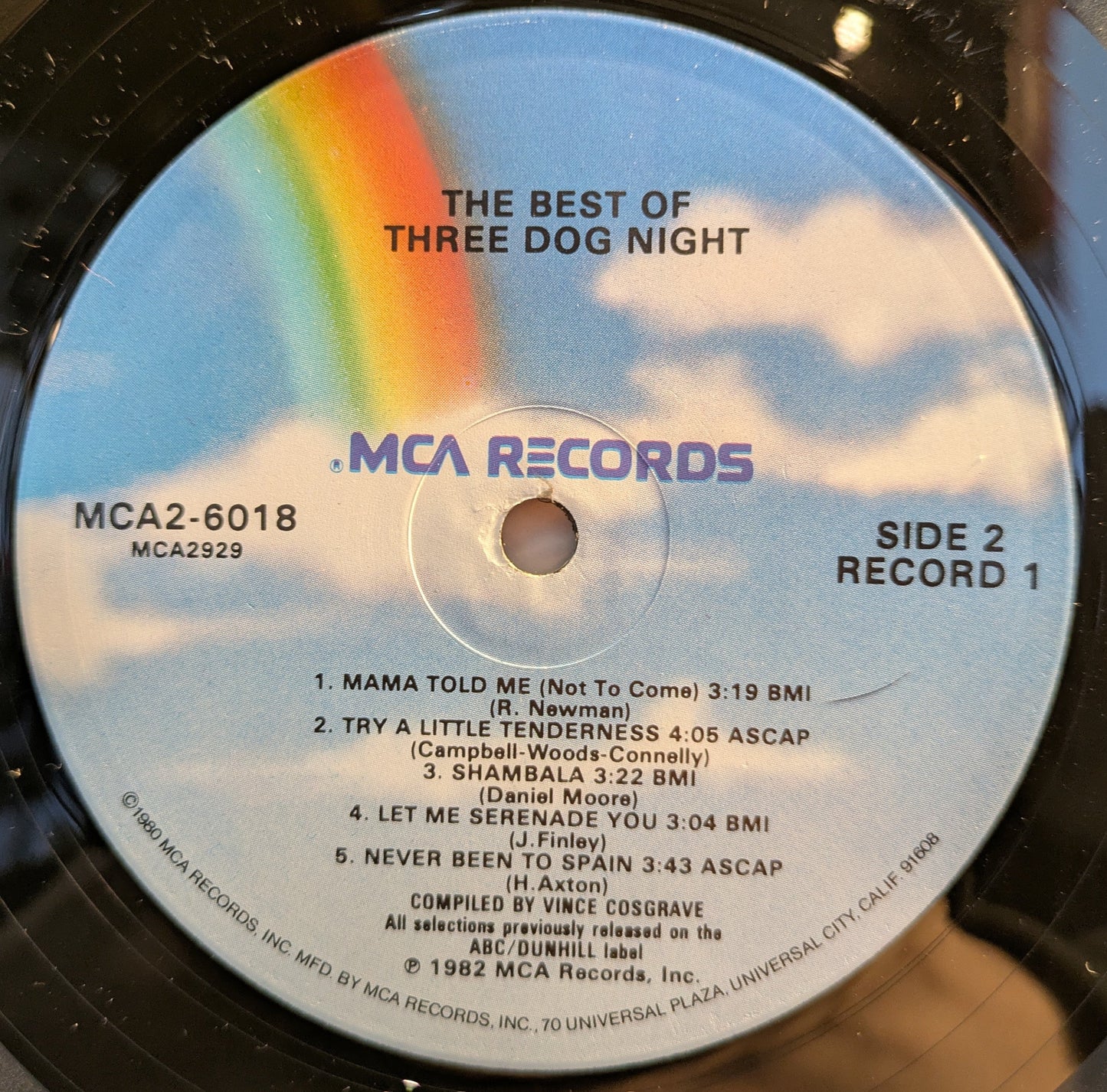 The Best Of Three Dog Night (2xVINYL) | Near Mint (NM) Excellent (EX)