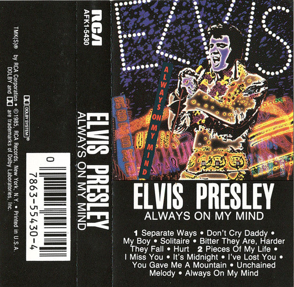 Always On My Mind (CASSETTE) | Near Mint (NM) Near Mint (NM)
