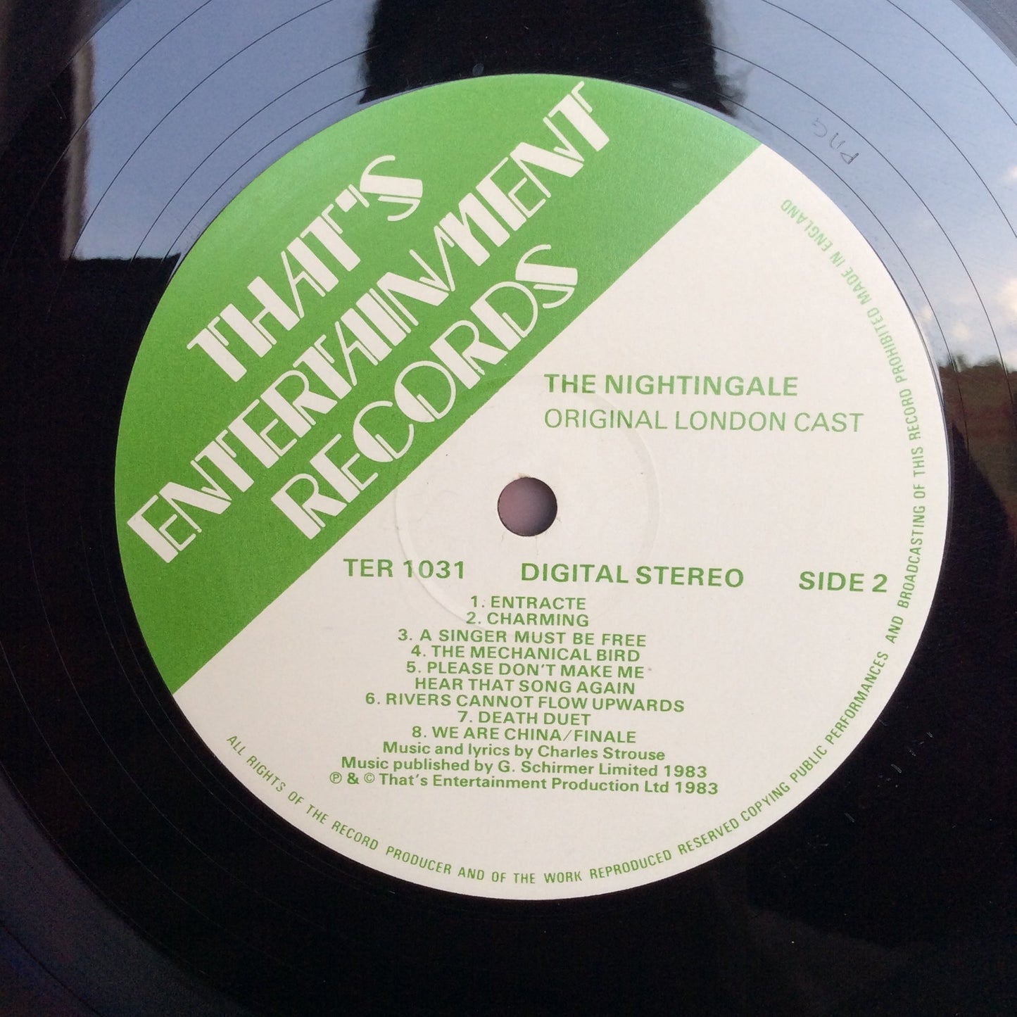 Nightingale (VINYL) | Excellent (EX) Very Good Plus (VG+)