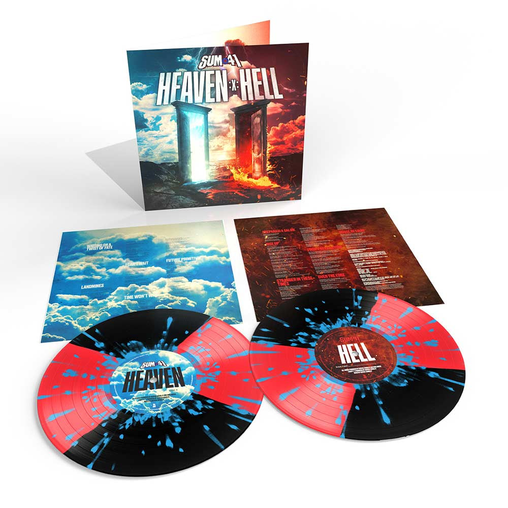 Heaven :x: Hell (Indie Exclusive, Colored Vinyl, Red & Black Quad W/ Blue Splatter) (2 Lp's) | Mint (M) Mint (M)