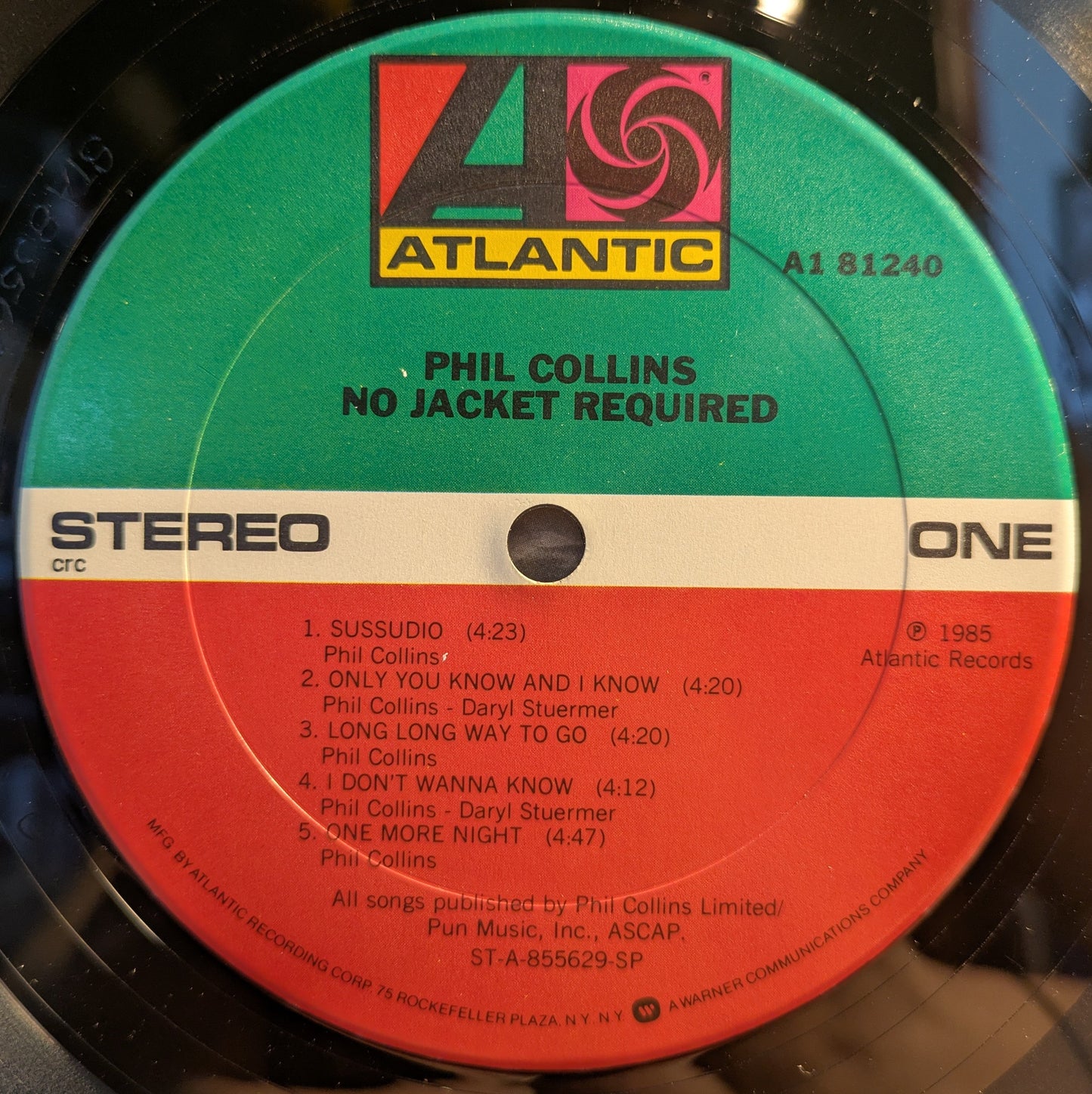 No Jacket Required (VINYL) | Near Mint (NM) Very Good Plus (VG+)