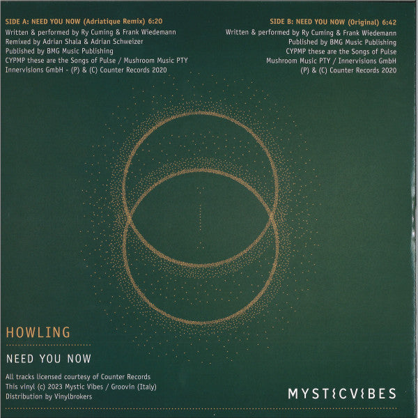 Need You Now | Mint (M) Mint (M)