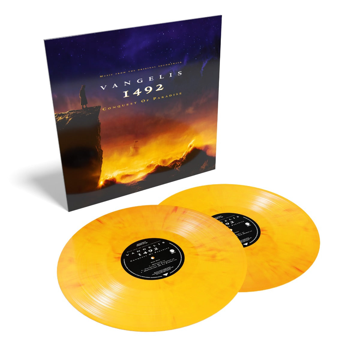 1492: Conquest Of Paradise (Music From The Original Soundtrack) *PRE-ORDER 8/29/25*(2x Yellow Flame Vinyl) | Mint (M) Mint (M)