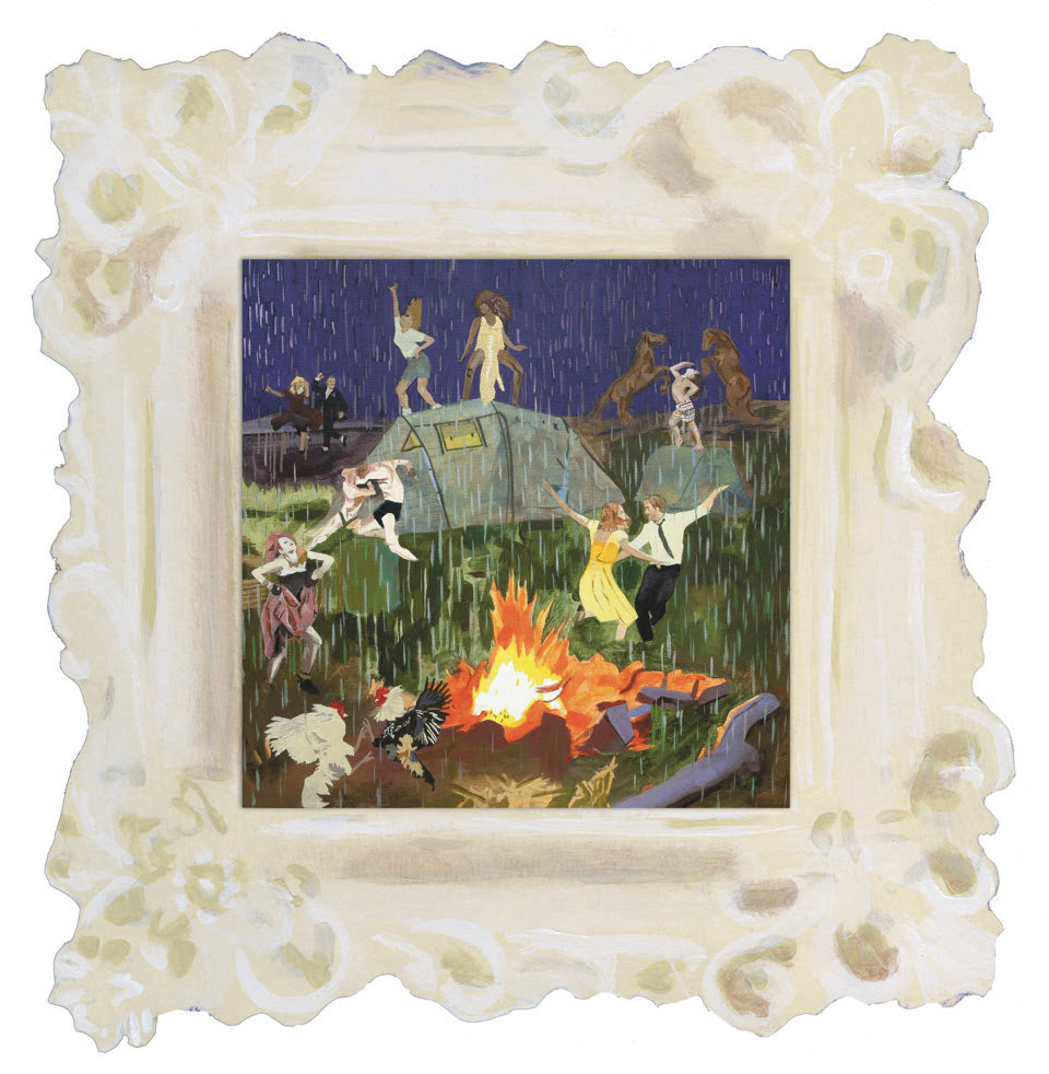 Let'S Go Dancing: Said The Falling Rain To The Open Flame (PREORDER 07/04/2025) (Translucent Orange Vinyl) | Mint (M) Mint (M)