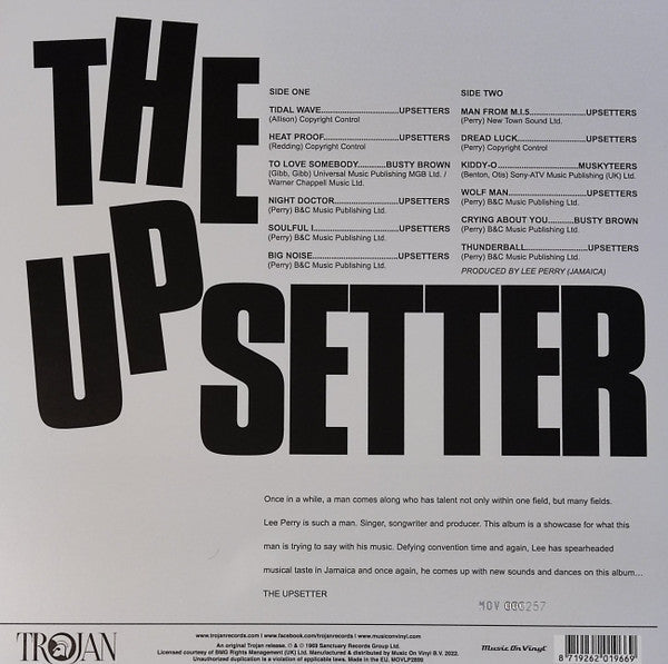The Upsetter | Mint (M) Mint (M)