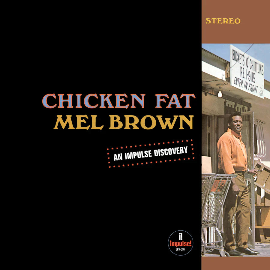 Mel Brown - Chicken Fat - Jackpot LP- X Vinyl Record