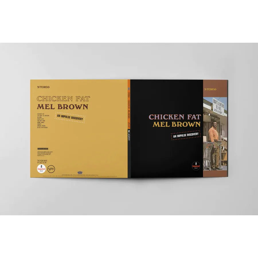 Mel Brown - Chicken Fat - Jackpot LP- X Vinyl Record