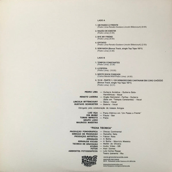 Um Passo A Frente | Mint (M) Mint (M)