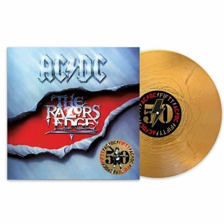 The Razors Edge (50th Anniversary Edition, Gold Color Vinyl) [Import] | Mint (M) Mint (M)