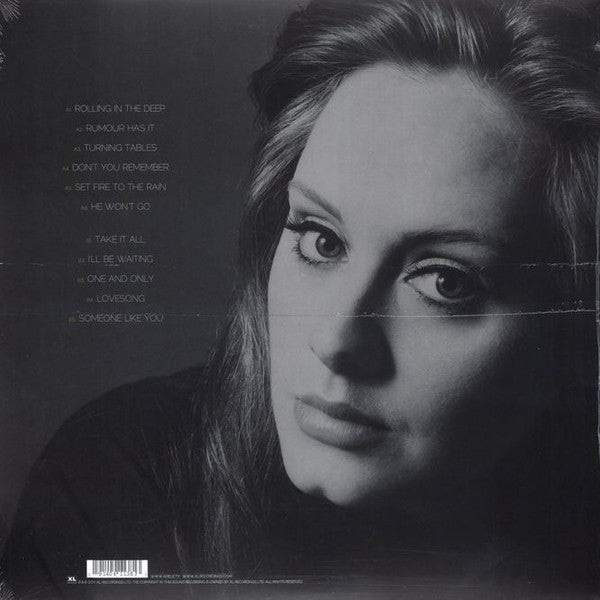 Adele (3) 21 XL Recordings LP, Album, RE Mint (M) Mint (M)