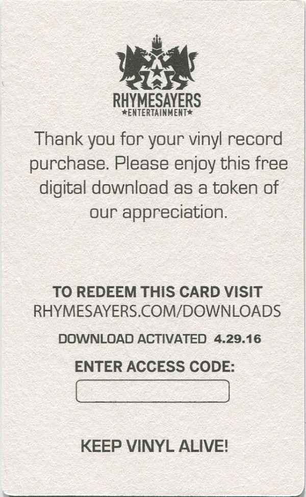 Aesop Rock The Impossible Kid Rhymesayers Entertainment LP, Gre + LP, Pin + Album Mint (M) Mint (M)