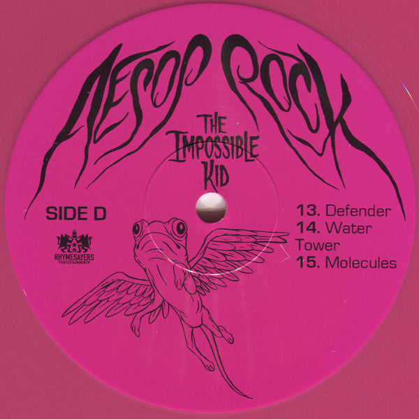 Aesop Rock The Impossible Kid Rhymesayers Entertainment LP, Gre + LP, Pin + Album Mint (M) Mint (M)