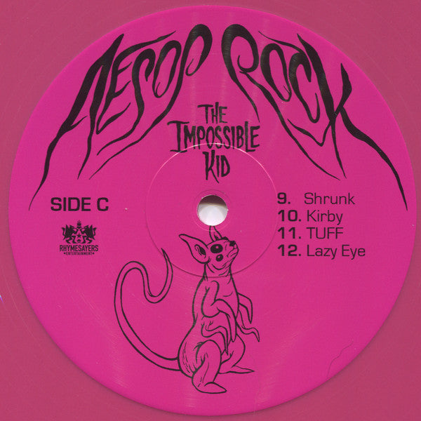 Aesop Rock The Impossible Kid Rhymesayers Entertainment LP, Gre + LP, Pin + Album Mint (M) Mint (M)