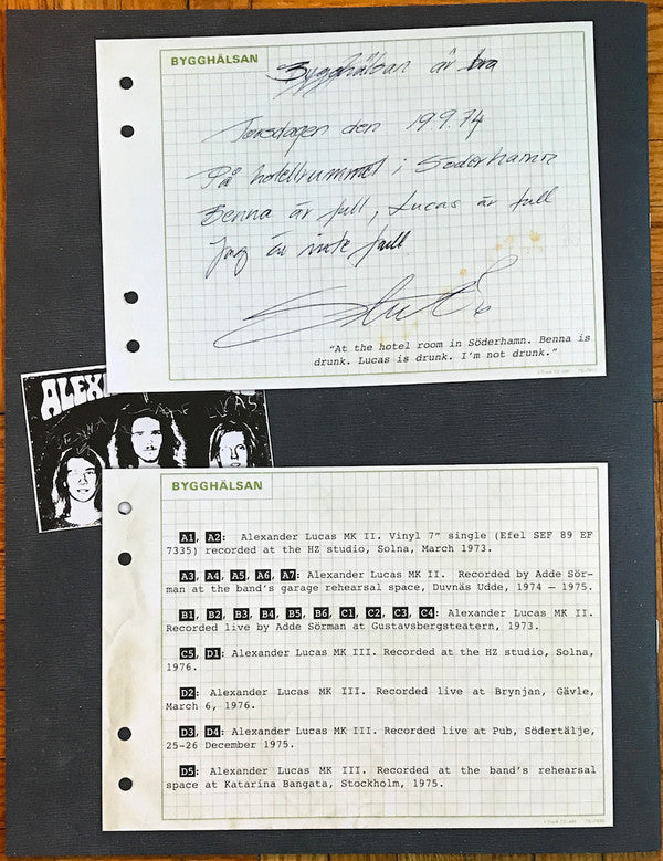 Alexander Lucas | Mint (M) Mint (M)